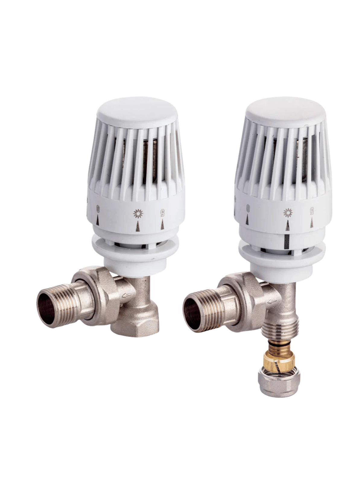 Standard Angled Thermostatik Radiator Valve